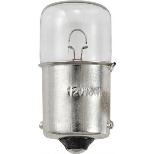 TRU COMPONENTS TC-12842708 žárovička 12 V 10 W BA15s teplá bílá 1 ks