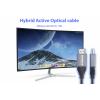 SpeaKa Professional HDMI / optické vlákno kabel Zástrčka HDMI-A, Zástrčka HDMI-A 20 m černá SP-12842664 8K UHD, AOC (aktivní optický kabel) HDMI kabel