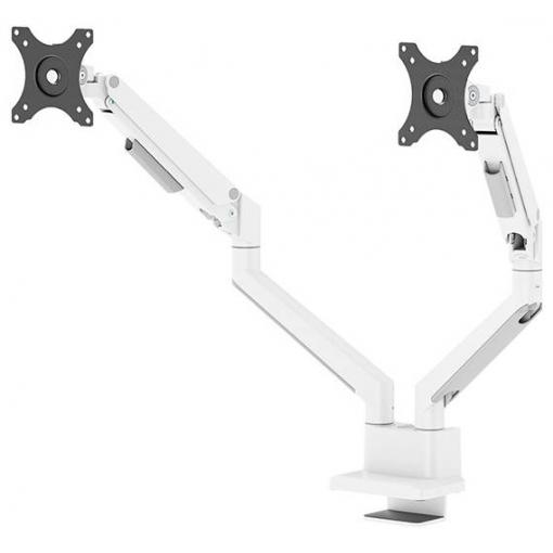 Neomounts držák na stůl pro monitor DS70-250WH2 2 Displej: (s) 43,2 cm (17) - 81,3 cm (32) bílá naklápěcí, nakláněcí, otočný, nastavitelná výška