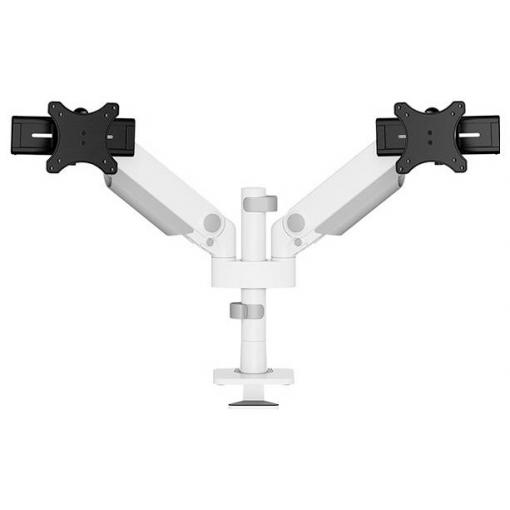 Neomounts držák na stůl pro monitor DS65S-950WH2 2 Displej: (s) 61 cm (24) - 86,4 cm (34) bílá nastavitelná výška, naklápěcí, nakláněcí, otočný