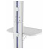 SpeaKa Professional SP-TVS-600 TV stojan 94,0 cm (37) - 218,4 cm (86”) podlahový stojan, Přízemní stěna, nastavitelná výška