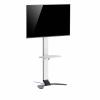 SpeaKa Professional SP-TVS-600 TV stojan 94,0 cm (37) - 218,4 cm (86”) podlahový stojan, Přízemní stěna, nastavitelná výška