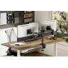 SpeaKa Professional držák na stůl pro monitor SP-MM-221 2 Displej: (s) 43,2 cm (17) - 88,9 cm (35) černá nastavitelná výška, naklápěcí, nakláněcí, otočný