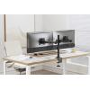 SpeaKa Professional držák na stůl pro monitor SP-MM-221 2 Displej: (s) 43,2 cm (17) - 88,9 cm (35) černá nastavitelná výška, naklápěcí, nakláněcí, otočný