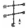 SpeaKa Professional držák na stůl pro monitor SP-MM-541 4 Displej: (s) 43,2 cm (17) - 88,9 cm (35) černá otočný, nastavitelná výška, naklápěcí, nakláněcí