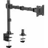 SpeaKa Professional držák na stůl pro monitor SP-MM-211 1 Displej: (s) 43,2 cm (17) - 124,5 cm (49) černá nastavitelná výška, otočný, naklápěcí, nakláněcí