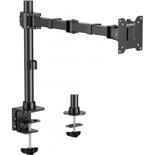 SpeaKa Professional držák na stůl pro monitor SP-MM-211 1 Displej: (s) 43,2 cm (17) - 124,5 cm (49) černá nastavitelná výška, otočný, naklápěcí, nakláněcí