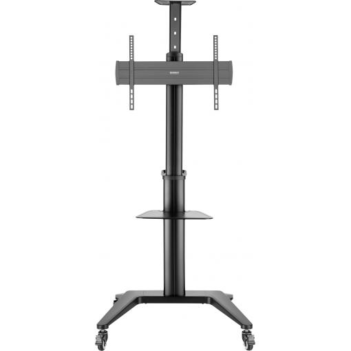 SpeaKa Professional SP-TVC-1400 TV kolečkový vozík 94,0 cm (37) - 190,5 cm (75) podlahový stojan, Formát na šířku, Formát na výšku, otočný, naklápěcí,