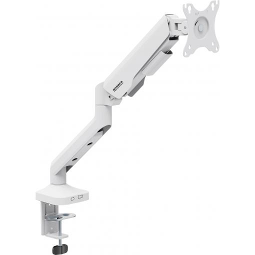 SpeaKa Professional držák na stůl pro monitor SP-MM-1030 1 Displej: (s) 43,2 cm (17) - 101,6 cm (40) bílá nastavitelná výška, naklápěcí, nakláněcí