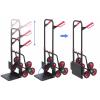 TOOLCRAFT TO-9650166 schodišťový rudl skládací, výškově nastavitelný, ocel, max. zatížení 150 kg