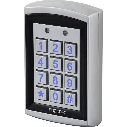Sygonix SY-6428612 kódovací klávesnice s RFID povrchová montáž 12 V DC/AC, 24 V DC/AC, IP66, s podsvícenou klávesnicí