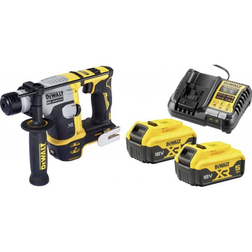 DEWALT SDS plus-aku vrtací kladivo 18 V/DC 5.0 Ah Li-Ion 650 W bezkartáčové