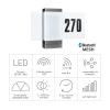 Steinel 067205 LED AUSSENLEUCHTE L 270 DIGI SC ANT venkovní nástěnné LED osvětlení s PIR detektorem LED pevně vestavěné LED 7.8 W antracitová