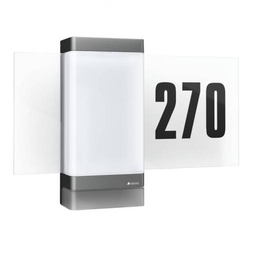 Steinel 067205 LED AUSSENLEUCHTE L 270 DIGI SC ANT venkovní nástěnné LED osvětlení s PIR detektorem LED pevně vestavěné LED 7.8 W antracitová