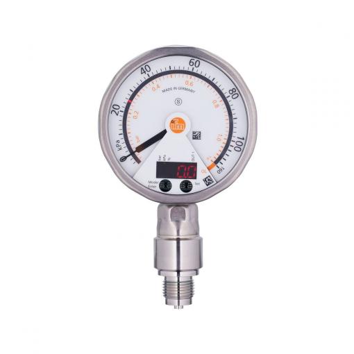 ifm Electronic senzor tlaku 1 ks PG2437 -5 kPa do 100 kPa M12 1 rozpínací kontakt, 1 spínací kontakt, Analogové