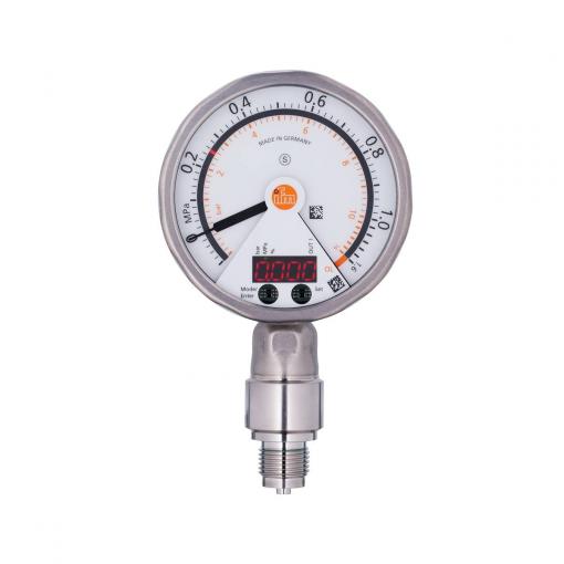 ifm Electronic senzor tlaku 1 ks PG2434 -100 kPa do 1000 kPa M12 1 rozpínací kontakt, 1 spínací kontakt, Analogové