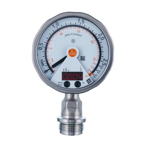 ifm Electronic senzor tlaku 1 ks PG2733 -0 MPa do 2.5 MPa M12 1 rozpínací kontakt, 1 spínací kontakt, Analogové