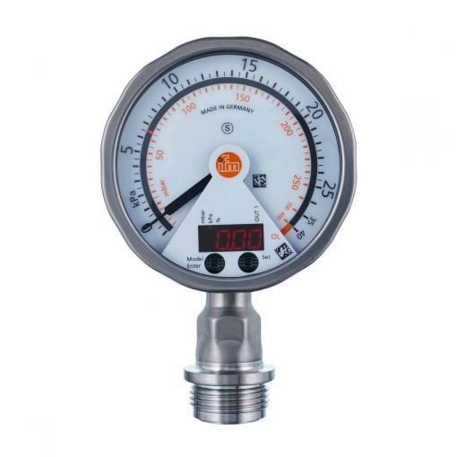ifm Electronic senzor tlaku 1 ks PG2738 -1 kPa do 25 kPa M12 1 rozpínací kontakt, 1 spínací kontakt, Analogové
