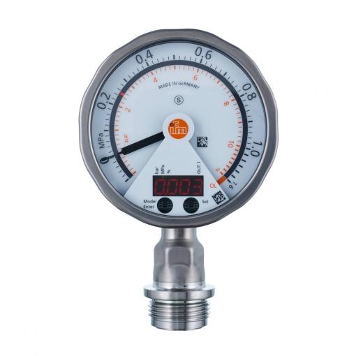 ifm Electronic senzor tlaku 1 ks PG2744 -0 MPa do 1 MPa M12 1 rozpínací kontakt, 1 spínací kontakt, Analogové