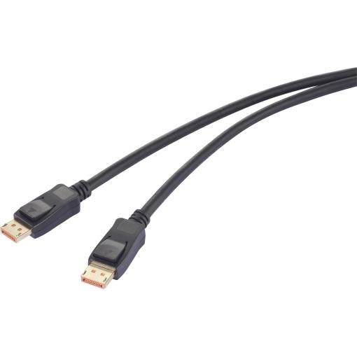 Renkforce DisplayPort kabel Konektor DisplayPort 2.00 m černá RF-6562820 8K UHD Kabel DisplayPort