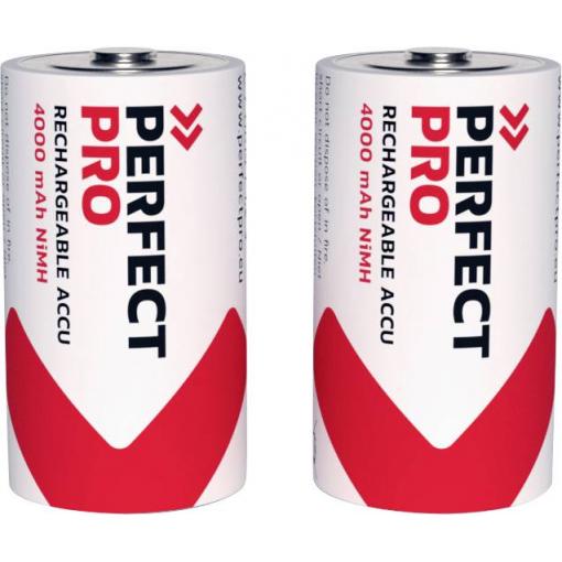 PerfectPro akumulátor malé mono C Ni-MH 4000 mAh 1.2 V 2 ks