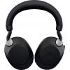 Jabra Evolve2 85 UC Headset uzavřená (Over Ear) Bluetooth®, kabelová stereo černá Redukce šumu mikrofonu regulace hlasitosti, Indikátor nabití, Vypnutí zvuku
