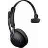Jabra Evolve2 65 monaural Headset otevřená (On Ear) Bluetooth® stereo černá regulace hlasitosti, Indikátor nabití, Vypnutí zvuku mikrofonu telefon