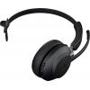 Jabra Evolve2 65 monaural Headset otevřená (On Ear) Bluetooth® mono černá regulace hlasitosti, Indikátor nabití, Vypnutí zvuku mikrofonu telefon