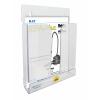BJZ A-32148 ESD držák na prospekty transparentní DIN A4 1 ks (š x v x h) 220 x 310 x 40 mm