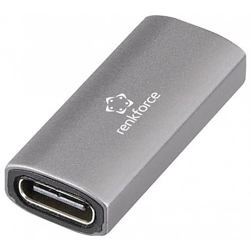Renkforce USB3®, USB-C® adaptér [1x USB-C® zásuvka - 1x USB-C® zásuvka] RF-3795558 8K UHD