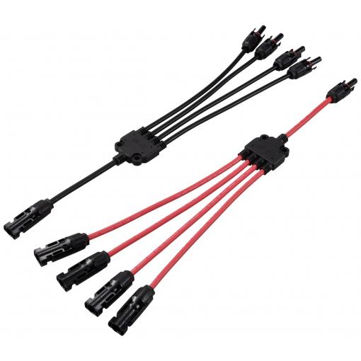 TRU COMPONENTS TC-12195724 Solární rozdělovač 4 mm² 30 A Délka kabelu 46 cm