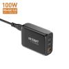 VOLTCRAFT UC-3C1A140W02 USB nabíječka 140 W 3x USB-C®, 1x USB A Počet výstupů: 4 x GaN, USB Power Delivery (USB-PD) , Rychlonabíječka