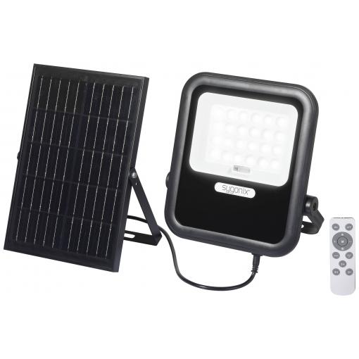 Sygonix SY-6313012 solární nástěnné osvětlení 10 W Barvy světla (LED svítidlo): teplá bílá