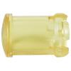 TRU COMPONENTS TC-13069288 krytka světla žlutá, transparentní Vhodný pro (LED) LED 5 mm