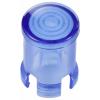 TRU COMPONENTS TC-13069292 krytka světla modrá, transparentní Vhodný pro (LED) LED 5 mm