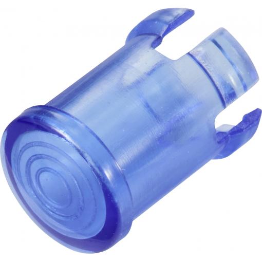 TRU COMPONENTS TC-13069292 krytka světla modrá, transparentní Vhodný pro (LED) LED 5 mm