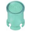 TRU COMPONENTS TC-13069296 krytka světla zelená, transparentní Vhodný pro (LED) LED 5 mm