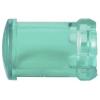 TRU COMPONENTS TC-13069296 krytka světla zelená, transparentní Vhodný pro (LED) LED 5 mm