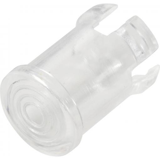 TRU COMPONENTS TC-13069300 krytka světla čirá, transparentní Vhodný pro (LED) LED 5 mm