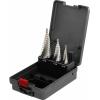 TOOLCRAFT TO-9913149 HSS stupňovitý vrták 1 sada