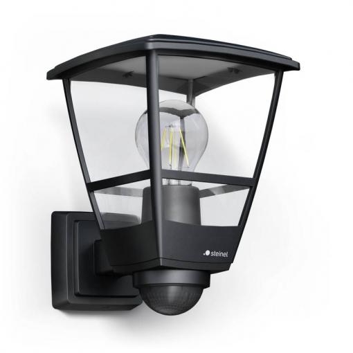 Steinel AUSSENLEUCHTE L 10 S SW 084769 venkovní nástěnné osvětlení s PIR detektorem LED E27 15 W černá