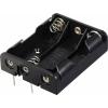 TRU COMPONENTS TC-13220536 bateriový držák 3x AA póly kontaktu (d x š x v) 60 x 48 x 16 mm
