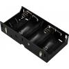 TRU COMPONENTS TC-13220484 bateriový držák 4x Velké mono pájený konektor (d x š x v) 140 x 72 x 31 mm