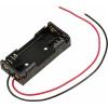 TRU COMPONENTS TC-13220660 bateriový držák 2x AAA kabel (d x š x v) 51 x 23 x 11.5 mm