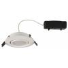 Sygonix SY-6610778 LED vestavné svítidlo, třída F (A - G), LED, 5.5 W, bílá, sada 3 ks