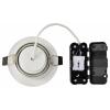 Sygonix SY-6610778 LED vestavné svítidlo, třída F (A - G), LED, 5.5 W, bílá, sada 3 ks