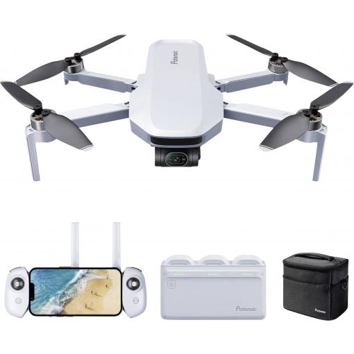 Potensic ATOM dron RtF s kamerou, GPS, pro začátečníky šedá