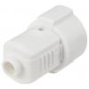 Sygonix SY-6618464 zásuvka polypropylen (PP) 250 V/AC bílá