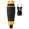 Sygonix SY-6618478 zástrčka TPE, PC 250 V/AC černá, oranžová IP44