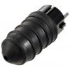 Sygonix SY-6618468 zástrčka TPE 250 V/AC černá IP44